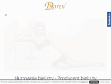 Tablet Screenshot of dkaren.pl